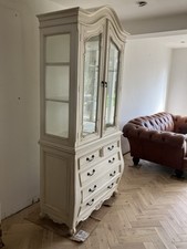 Chabby Chic Display Cabinet Storage Draws