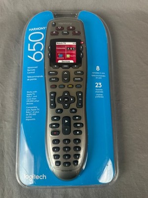 Logitech Harmony 650 Advanced Universal Remote Control 915-000159 - New / Sealed
