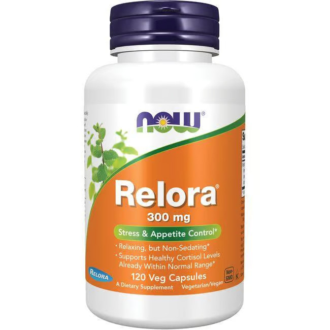 NOW Foods Relora 300 мг 120 растительных капсул