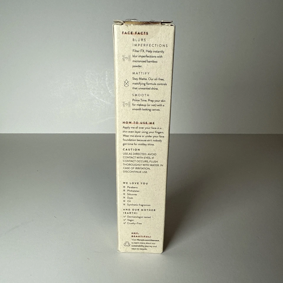 HONEST BEAUTY Everything Primer Mate "Matte About You" 1.0 FL Oz NUEVO Mattify Foto 3 de 4