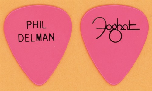 Foghat Phil Delman Vintage Guitar Pick - 1988 Tour