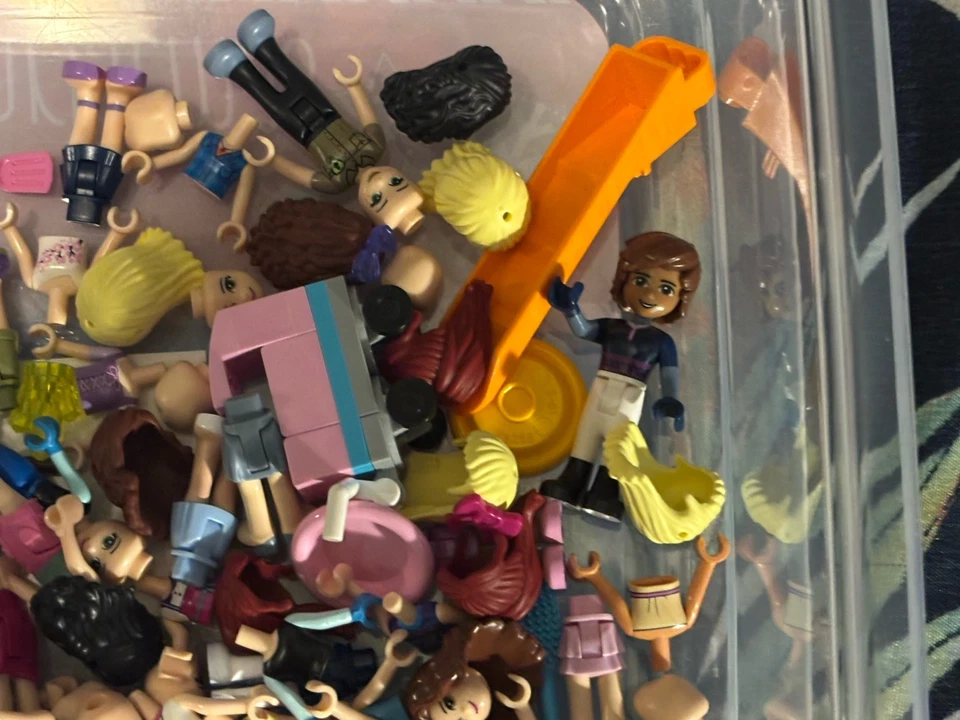LEGO Friends Minifigures Bulk Lot 40+ Minidolls W/ Accessories - Image 4 of 4