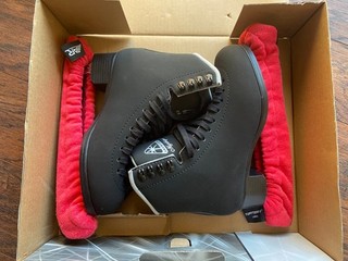 Jackson Mystique size 4.5 Boys Ice Skates Mark II Blades BlackYouth JS1593