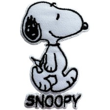 Snoopy Patch Embroidered Badge Iron Sew On T Shirt Denim Jeans Jacket Backpack
