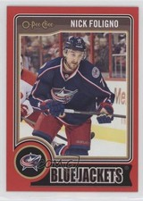 2014-15 O-Pee-Chee Wrapper Redemption Red Border Nick Foligno #290 0a1