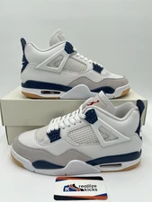 Mens Size 8.5 - Nike Air Jordan 4 Retro SP x SB Navy (DR5415-100) Very Clean!