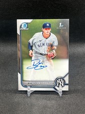 2022 Bowman Chrome 1st auto Ben (Benjamin) Cowles #CPA-BC