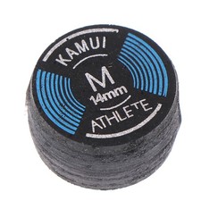 1Pc 14MM S/M/H Cue Tip Quality Pool Billiard Leather Cue Tip Nine-Ball Cue Head