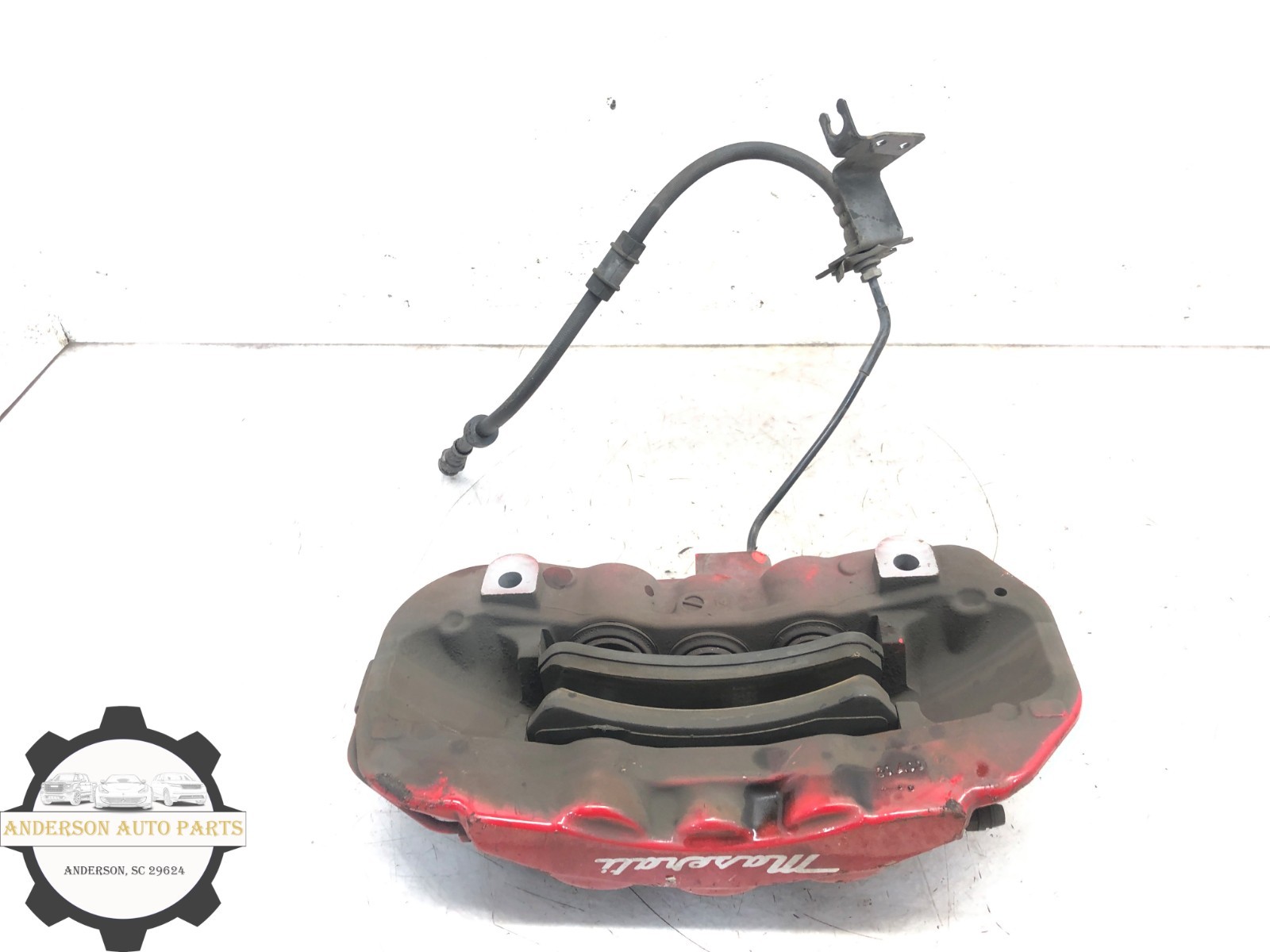 2014-2022 MASERATI QUATTROPORTE RIGHT PASSENGER FRONT BRAKE CALIPER W/PADS OEM