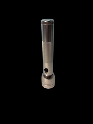 Mag-Lite 11'' Silver Metal Flashlight 3D Cell Made in USA Ontario, California