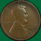 1912-D Lincoln Wheat Cent Good G Coin #41205