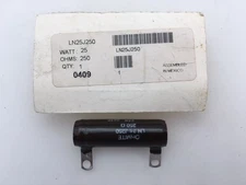 LN25J250 Ohmite, 25 Watt 250 Ohm 5%, Wirewound (Vitreous Enamel) Resistor