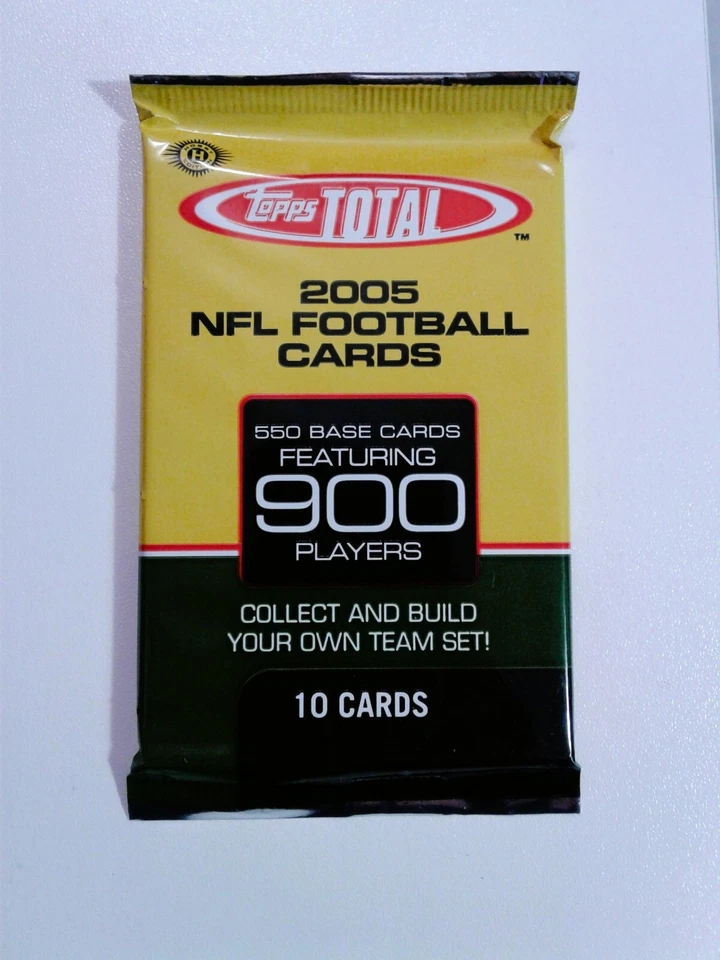 2005 Football 3 Pack Lot Bazooka Topps Rack Total Hobby - Image 4 of 4