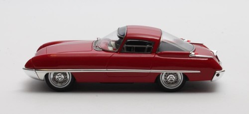 MATRIX SCALE MODELS - 1962 FORD Cougar 406 Concept car in rosso metallizzato ... - Foto 2 di 5