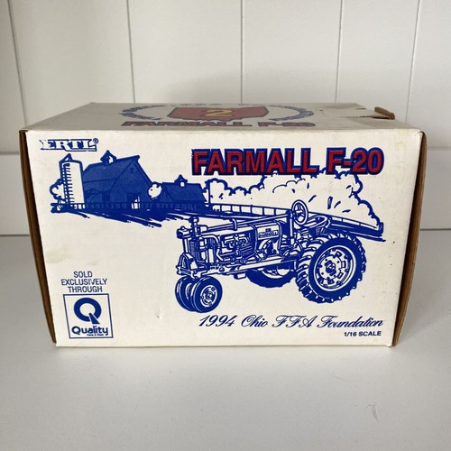 FARMALL F-20 Tractor 1994 Ohio FFA Foundation #220 Die Cast Metal ERTL USA Vtg - Picture 7 of 12