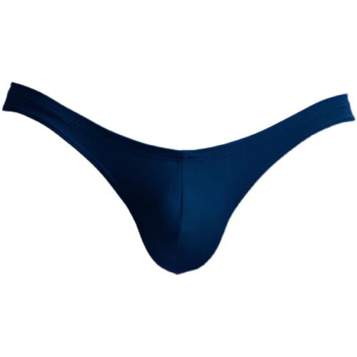 Sexy calzoncillos de natación para hombre cintura baja azul marino tanga traje de baño bikini gay traje de baño - Imagen 10 de 34