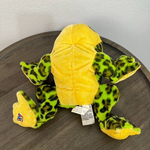 Ganz Webkinz Bullfrog Plush Stuffed Toy Animal Spotted Green Yellow No Code - Picture 6 of 12