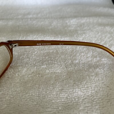 O&X New York OP248U Eyeglasses Eye Glasses Frames Japan 50-18-143 O & X New York OP-88U 51 17 135 RX Black & White Eyeglasses  main image 4