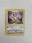 Meowth 56/64 - Jungle Pokemon TCG Card 1999 WOTC Vintage- NM