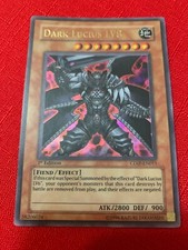 yugioh cards Dark Lucius Lv8 CDIP-EN011