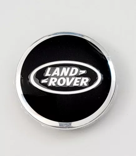 Replacement For Land Rover BLACK CHROME Wheel Center Caps 63mm Hubcaps Tire Rim 