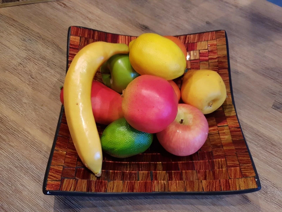 Dekoobst  10 teilig Top Qualität Obst künstliches Obst künstliche Früchte - Bild 3 von 3