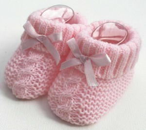 soft baby booties