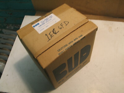 NIB BUD CU-586-GT CONTOUR UTILITY BOX 5 1/4 X 8 1/4 X 7 3/4 PAINTED STEEL P5418
