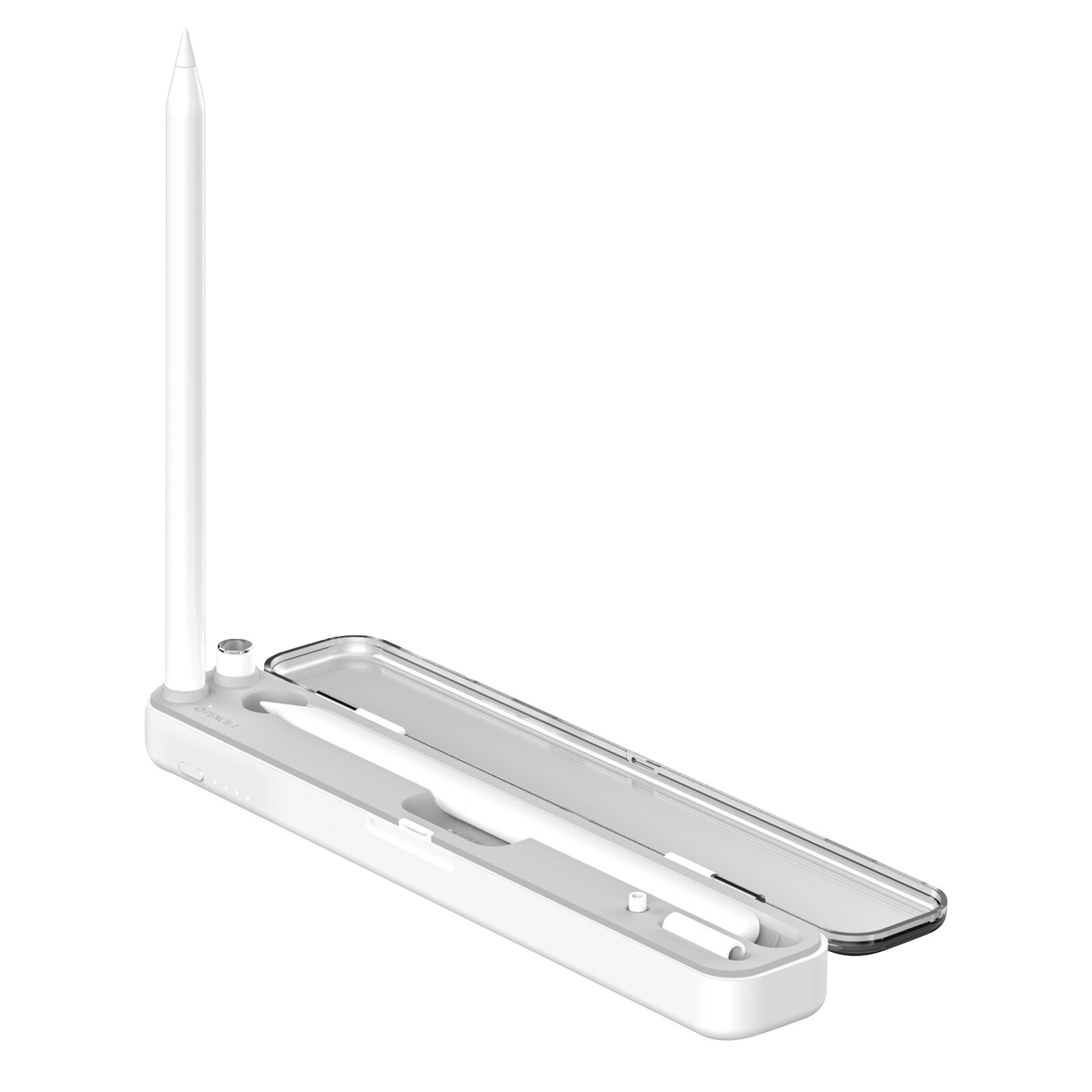 Wireless Charger Charging Box Dock Holder Portable Storage Case For iPencil 2/1-image