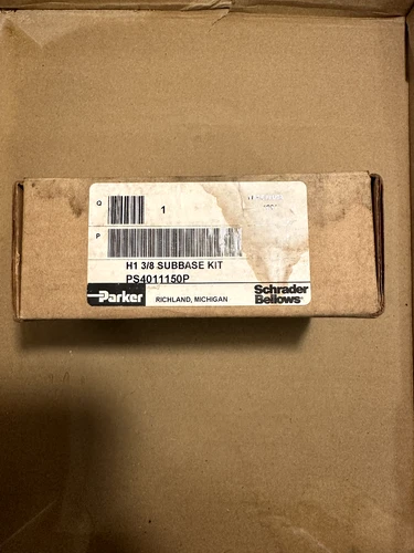 PARKER PS4011150P H1 3/8" SUBBASE KIT, NEW IN ORIGINAL PKG
