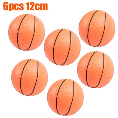 Ensemble de 6 mini ballons de basket gonflables pour enfants pour jeux intérieu - Afbeelding 1 van 12