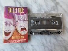 Motley Crue Theatre Of Pain CASSETTE Tape 1985 Elektra E4-60418 Nikki Sixx OOP 