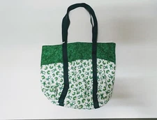 Adorable Handcrafted Knitting Yarn Bag x6 Exterior Pockets x2 Interior Pockets