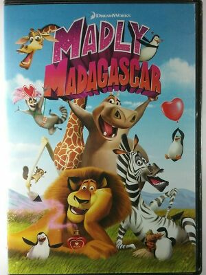 Madly Madagascar (DVD, 2013) VERY GOOD