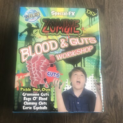WILD SCIENCE ZOMBIE BLOOD & GUTS WORKSHOP SPECIAL FX NEU aber Box nicht perfekt