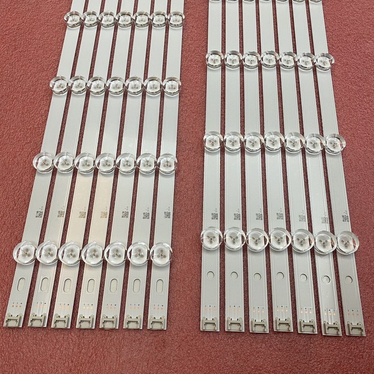 Kit 14 Barres LED Pour TV LG 55 Pouces – Compatible LN575, LA620S, LB650 – Trousse De Réparation