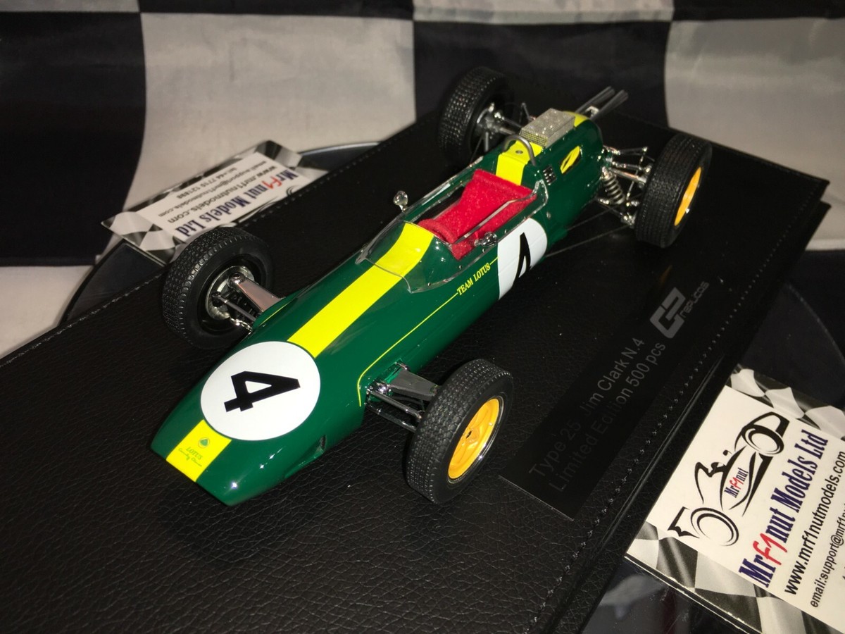 GP ロータス25 1/18 1963イギリスGP 限定500台 1:18 GP Replicas GPR 056A Jim Clark Lotus 25 #4 Winner