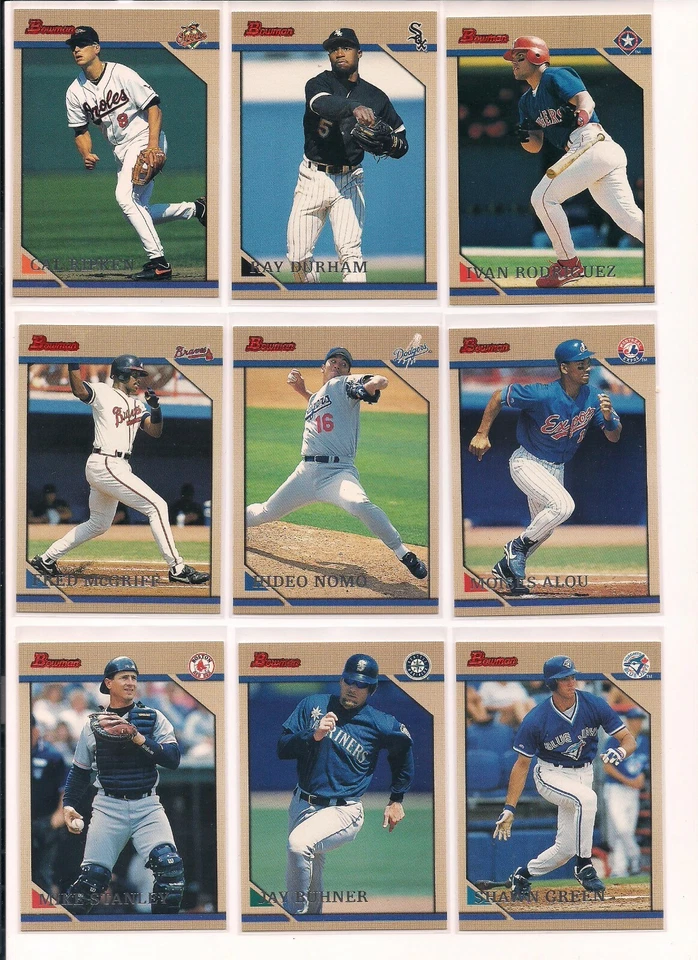 1996 Bowman Baseball Trading Cards  / You Choose / Pick  #s 1 - 250 / mb44 - Image 2 of 4