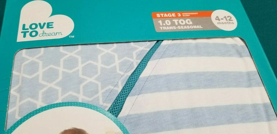 Saco de dormir Love To Dream Inventa, 1,0 Tog 4-12 Foto 2 de 3