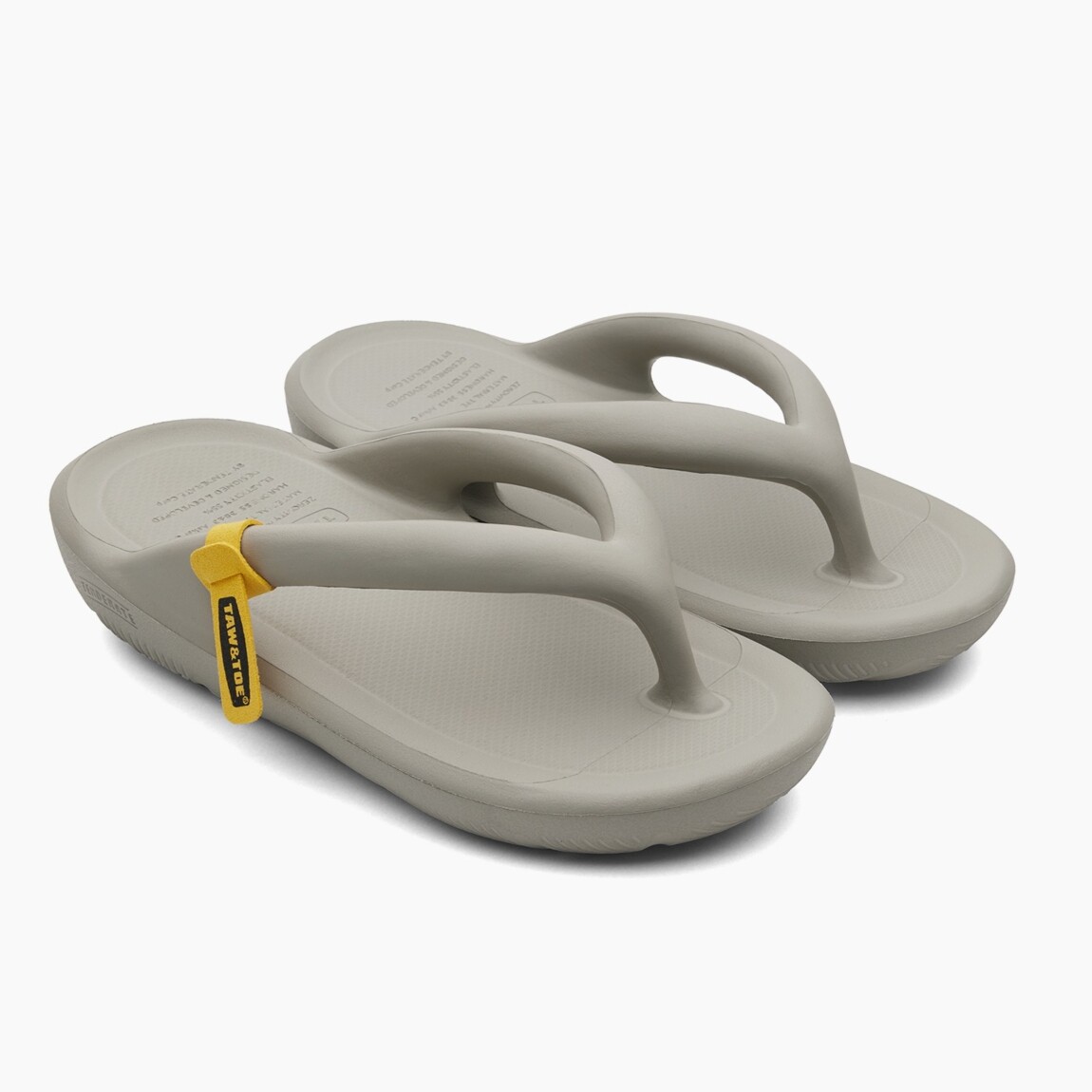 New TAW&TOE FLIP FLOP ZEROVITY OG STONE GRAY Z-FF-STAJ Light New TAW&TOE FLIP FLOP ZEROVITY OG STONE GRAY Z-FF-STAJ Light