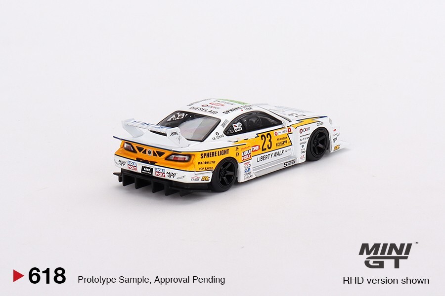 Mini GT 1:64 Nissan LB-Super Silhouette S15 SILVIA #23 Mini GT 1:64 Nissan LB-Super Silhouette S15 SILVIA #23