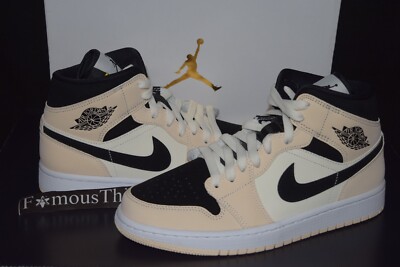 Air Jordan 1 WMNS Barely Orange Guava Ice RARE style Shoes BEST PRICE