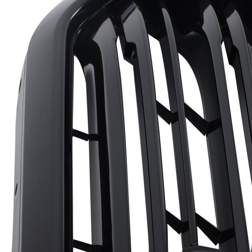 Fit For 2019-2022 Subaru Ascent Gloss Black Mesh Front Bumper Grille Upper Grill - Picture 8 of 13