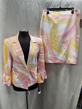 JOHN MEYER SKIRT SUIT /RETAIL 280/SIZE 10/NEW WITH TAG/LINED/TANK NOT INCLUDED