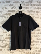 NEW - NOAH - Collared Tee Polo - Black - SMALL
