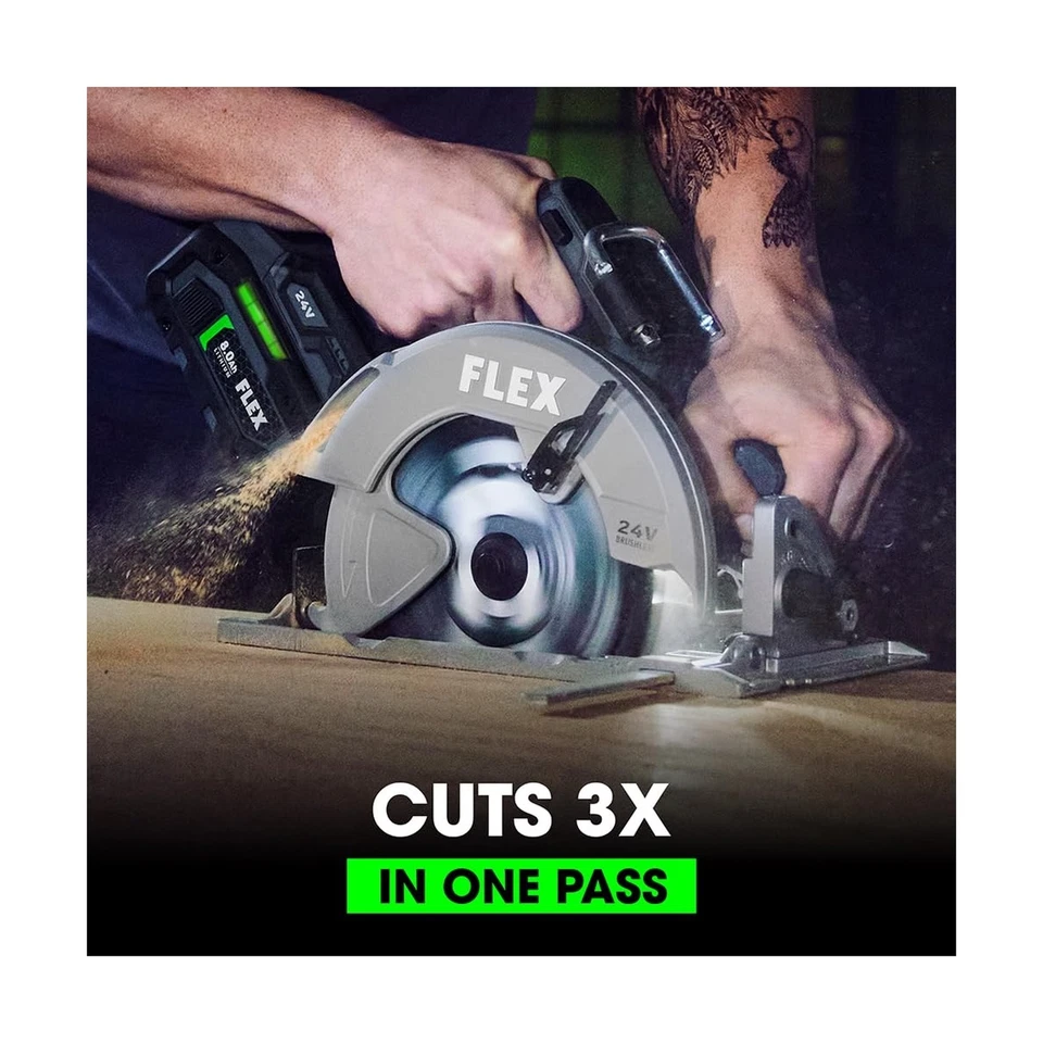 FLEX 24V Brushless Cordless 6-Tool Combo Kit: Hammer Drill, Hex Impact Driver... - Image 4 of 4