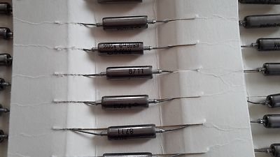 6800pF 6.8nF 200V Stck10 PIO CAPs UdSSR Crystal Sound K40-Y9 K40-U9 NOS