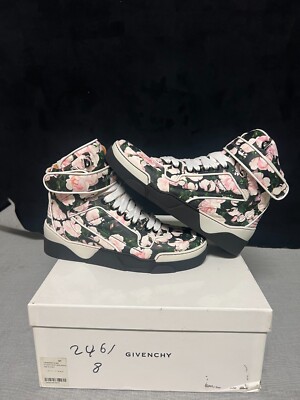 GIVENCHY TYSON HIGH SNEAKER MULTI 2461 GREEN PINK