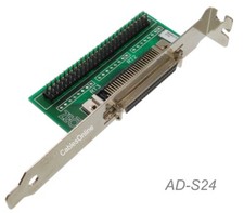 HPDB50 Female External Connector to IDC50 Male Internal Connector SCSI Adapter