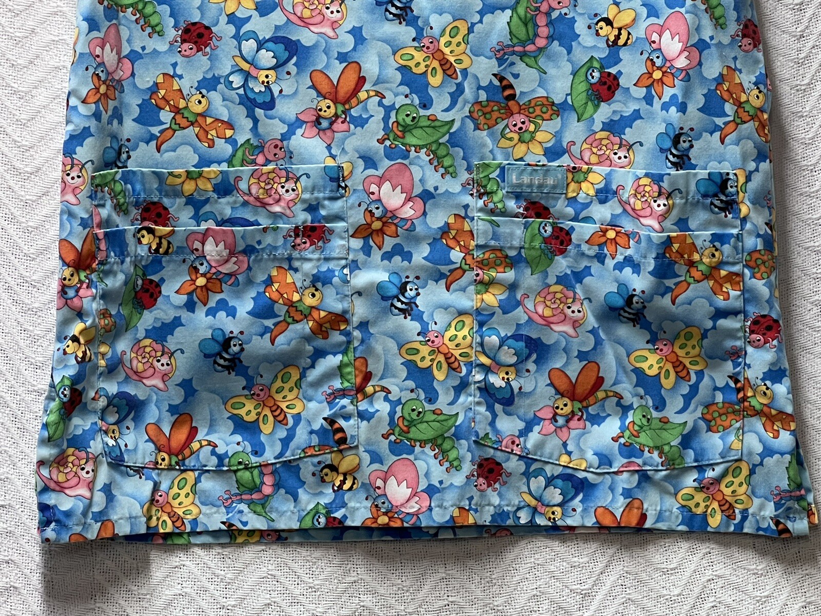 Landau Multicolored Patterned Size Small Style 82… - image 4